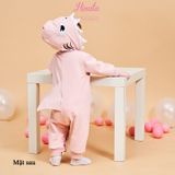  Body Sleepsuit unisex hình cá mập hoạt hình Hinata BF28 