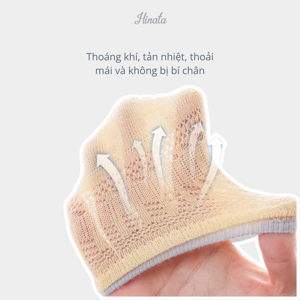  Vớ cotton chống trượt Hinata V16 