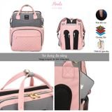  Balo nôi di động BL04PLUS + cổng sạc Hinata 