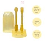  Bàn Chải Đánh Răng  Silicone Cho Bé BC01 Hinata Nhật Bản 