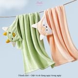 Khăn choàng tắm thấm hút KC002 Hinata phong cách Nhật Bản 