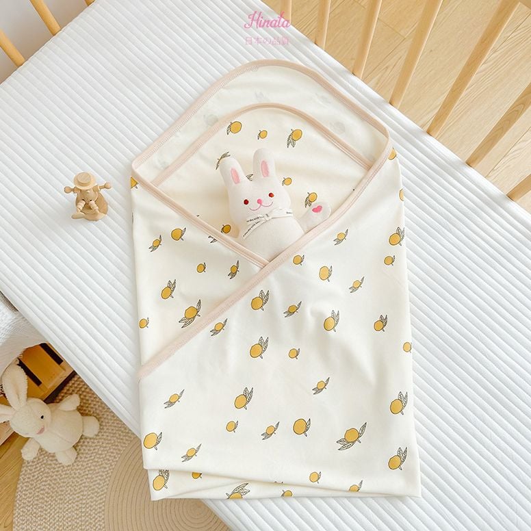  Khăn quấn cotton nguyên chất loại I Hinata KU02 