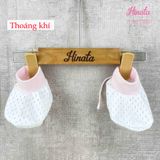  Set 05 bao chân thoáng khí cho trẻ sơ sinh V14 - Thương hiệu Hinata 