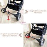  Xe đẩy em bé gấp gọn nhẹ có thể ngồi và nằm - XD11 Hinata 