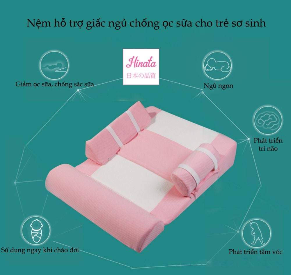  Gối chống trào ngược Hinata N04 