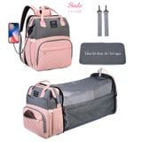  Balo nôi di động BL04PLUS + cổng sạc Hinata 