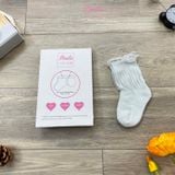  Set 5 Vớ cho bé trơn V12_Thoáng khí , thun co dãn 