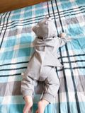  Body Sleepsuit unisex hình cá mập hoạt hình Hinata BF28 