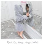  Áo choàng tắm Nhật Bản cho bé A05 - Chất vải mềm mịn, thấm hút tốt 