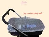 Xe đẩy nôi đi động cao cấp gấp gọn 3 trong 1, đẩy 2 chiều thuận tiện - XD10 Hinata 