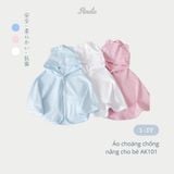  Áo chống nắng cho bé size 1-3 tuổi Hinata AK101 