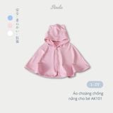  Áo chống nắng cho bé size 1-3 tuổi Hinata AK101 