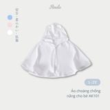  Áo chống nắng cho bé size 1-3 tuổi Hinata AK101 