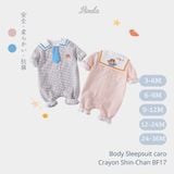  Body Sleepsuit Caro Crayon Shin-Chan cho bé trai BF17 Hinata 