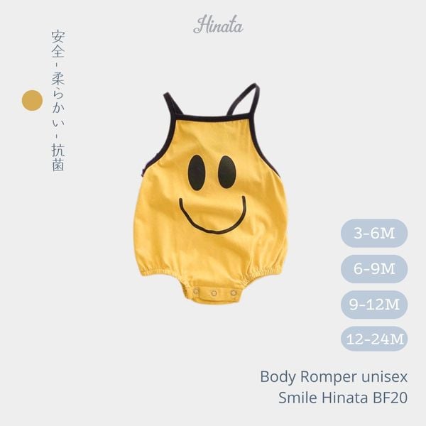  Body Romper unisex Smile Hinata BF20 