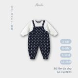  Body Sleepsuit hình mỏ neo Hinata cho bé trai BF23 
