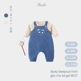  Body Sleepsuit unisex hình gấu Hinata BF27 