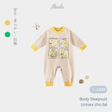  Body Sleepsuit unisex chú khủng long nhỏ Hinata BF32 