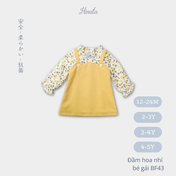  Đầm hoa nhí cho bé gái Hinata BF43 