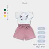  Set bộ mặc nhà cho bé gái BF61 