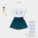  Set bộ mặc nhà cho bé gái BF61 