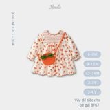  Váy cam dễ thương cho bé gái BF67 