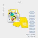  [03 Set] Bộ đồ mặc nhà sát nách bé trai Hinata BF78 