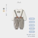  Set sơ mi bé trai phong cách phương Tây BF80 