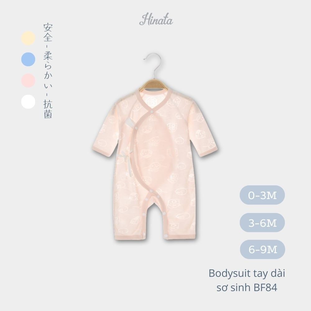  [03 Set] Body Sleepsuit Unisex Hinata  BF84 