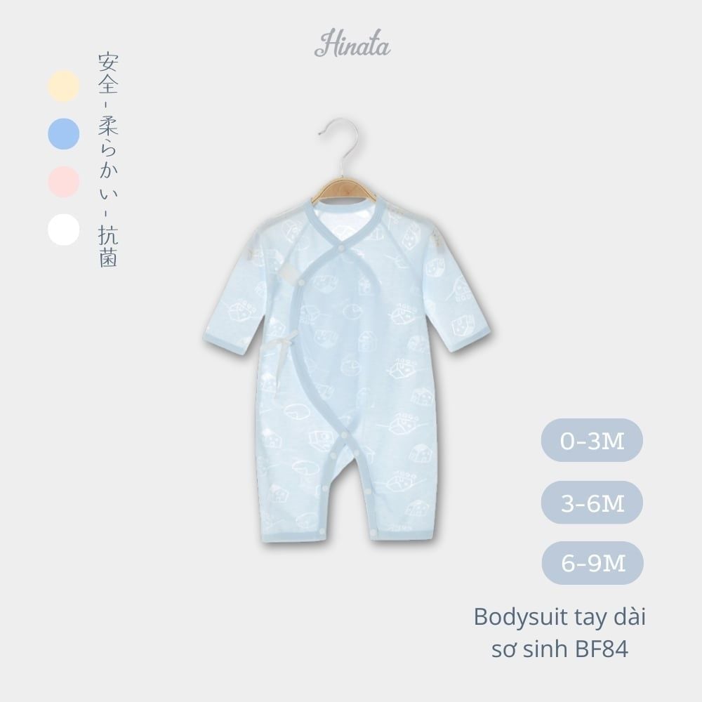  [03 Set] Body Sleepsuit Unisex Hinata  BF84 