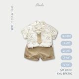  Set Sơ Mi Bé Trai 9 Tháng - 5 Tuổi Hinata BFK100 