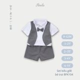 Set kiểu gilê cho bé trai 9 tháng - 5 tuổi Hinata BFK104 