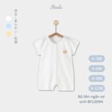  (02Set) Bộ liền ngắn tay cho bé sơ sinh từ 0-12 tháng BFL009N 