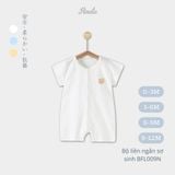  (03Set) Bộ liền ngắn tay cho bé sơ sinh từ 0-12 tháng BFL009N 