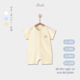  (02Set) Bộ liền ngắn tay cho bé sơ sinh từ 0-12 tháng BFL009N 