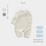  (01Set) Bộ liền dài tay cho bé sơ sinh từ 0-9 tháng BFL014D 