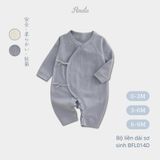  (01Set) Bộ liền dài tay cho bé sơ sinh từ 0-9 tháng BFL014D 