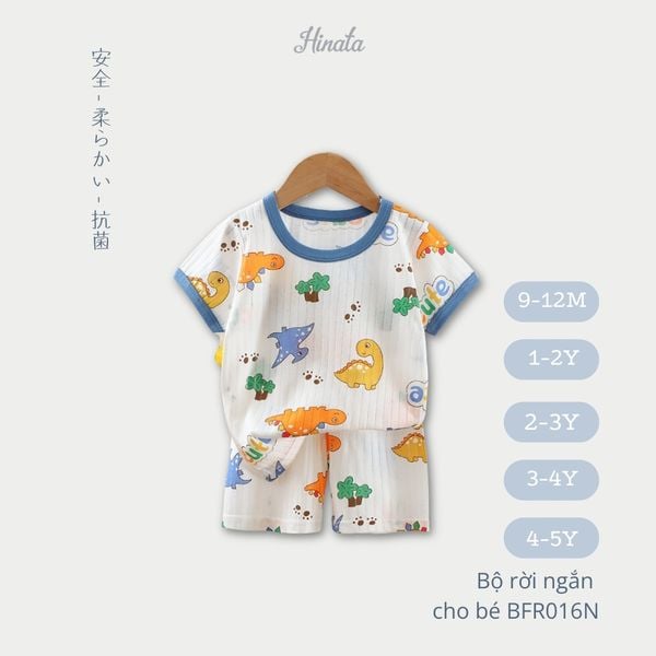  (02 Bộ) Bộ Rời Ngắn Tay Cho Bé Hinata BFR016N 