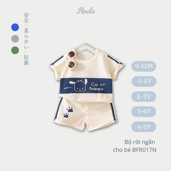  (02 Bộ) Bộ Rời Ngắn Tay Cho Bé Hinata BFR017N 