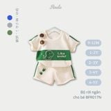  (03 Bộ) Bộ Rời Ngắn Tay Cho Bé Hinata BFR017N 