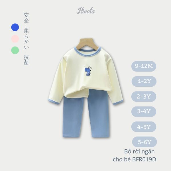  (03 Bộ) Bộ Rời Dài Tay Cho Bé Hinata BFR019D 