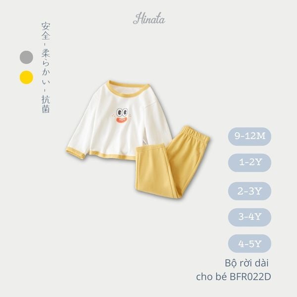  (01 Bộ) Bộ rời dài tay cho bé từ Hinata BFR022D 