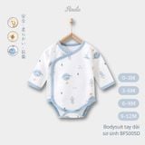  Bodysuit dài tay cho bé sơ sinh từ 0-12 tháng Hinata BFS005D 