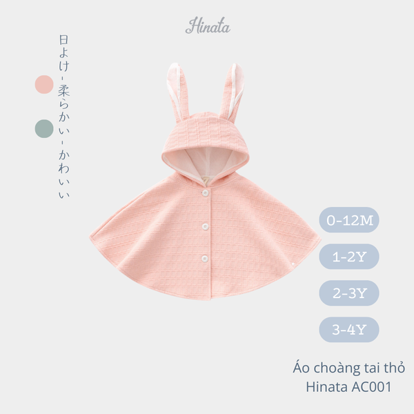  Áo choàng tai thỏ Hinata AC001 