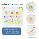  Con quay đồ chơi dính tường Hinata DC72 