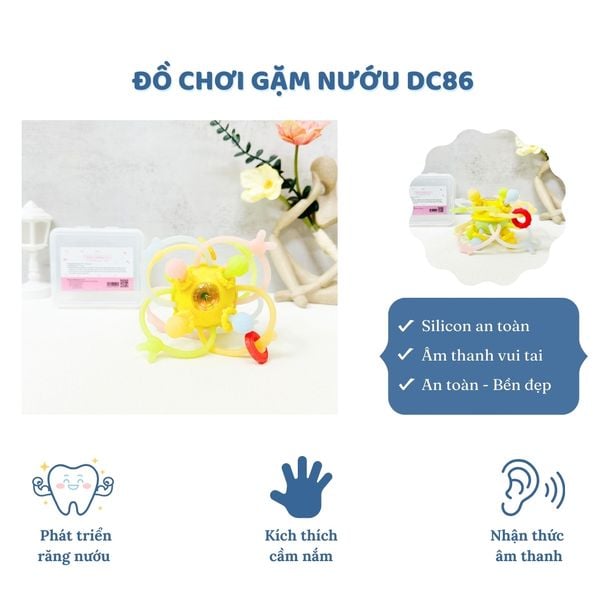  Đồ chơi quả cầu gặm nướu Hinata DC86 