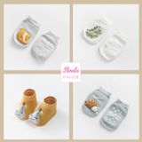  Set 4 Vớ cho bé hoạt hình Kid House V11_100% Cotton, co dãn tốt 