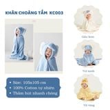  Khăn choàng tắm thấm hút KC003 Hinata 