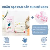  Khăn gạc cotton cho bé KG05 Hinata 