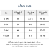  Bodysuit ngắn cho bé sơ sinh từ 0-12 tháng Hinata BFS001N 